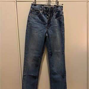 NWT Aritzia Denim Forum The Arlo Hi-Rise Straight Jean